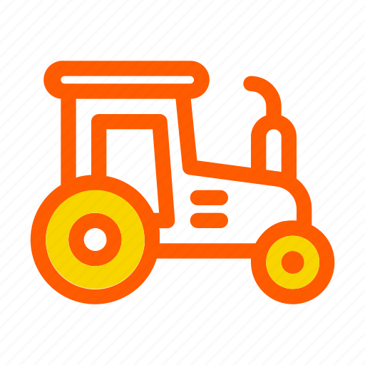 Agrimotor, autumn, fall, farm, harvest, tractor, vehicle icon - Download on Iconfinder