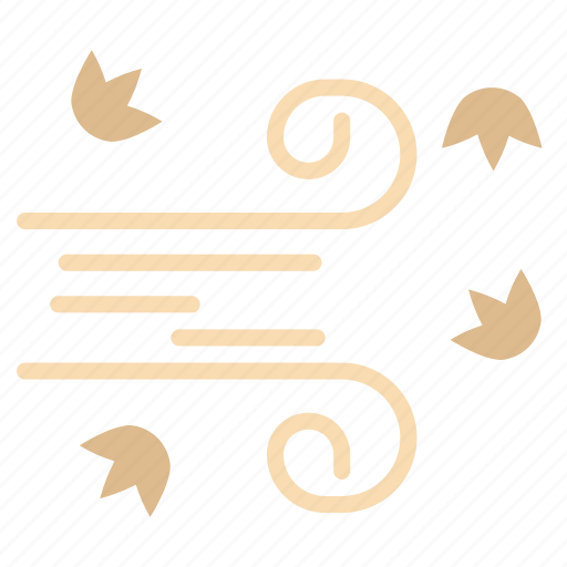 Air, autumn, fall, flow, high, leaves, wind icon - Download on Iconfinder