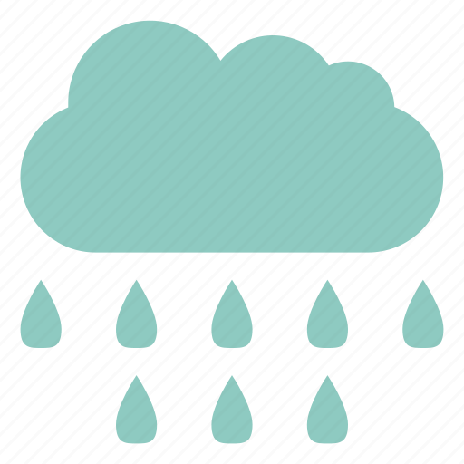 Cloud, dropl, forecast, raining, rainy, weather icon - Download on Iconfinder