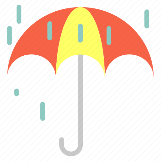 Dropletts, forecast, rain, umbrella, weather icon - Download on Iconfinder