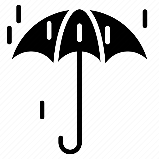 Dropletts, forecast, rain, umbrella, weather icon - Download on Iconfinder