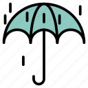 dropletts, forecast, rain, umbrella, weather