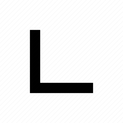 Arrow, v, chevron, down, left, diagonal, big icon - Download on Iconfinder