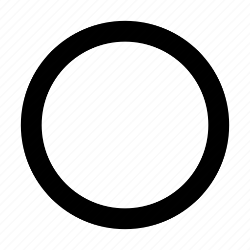 Circle, empty, clear, tick, status icon - Download on Iconfinder