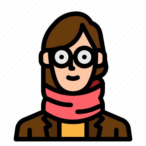 Avatar, editor, reporter, woman, writer icon - Download on Iconfinder
