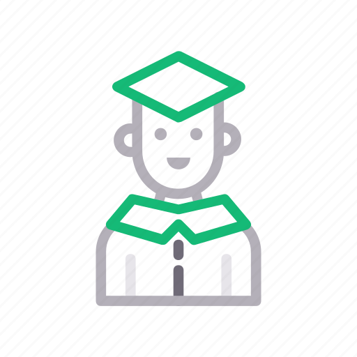 Avatar, boy, graduation, male, student icon - Download on Iconfinder