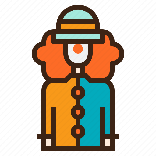 Avatar, clown, comedian, jester, job, occupation, profession icon - Download on Iconfinder