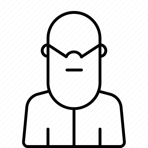 Avatar, beard, long, male, man, profile, with icon - Download on Iconfinder