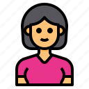 avatar, female, hair, short, woman, women