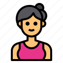 avatar, exercise, female, vest, woman, women