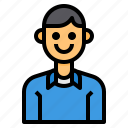 avatar, man, men, profile, shirt