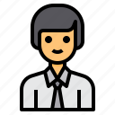 avatar, hair, long, man, men, profile, worker