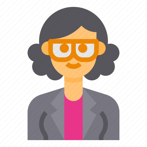 Avatar, business, female, glasses, woman, women icon - Download on Iconfinder