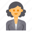 avatar, business, female, woman, women, worker 