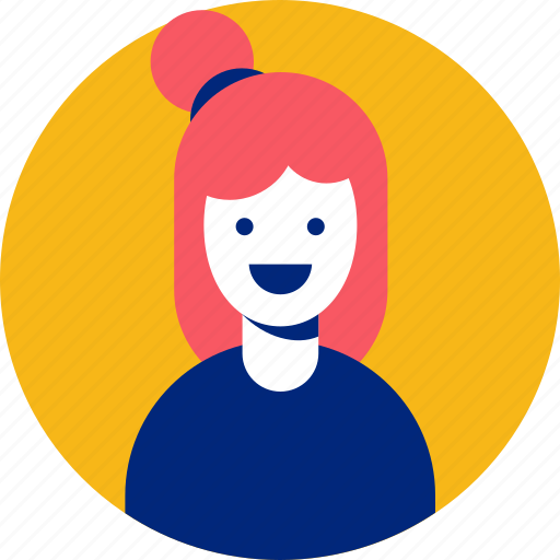 Avatar, female, person, profile, character, beautiful icon - Download on Iconfinder