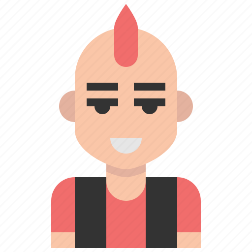 Avatar, man, male, person, punk, user icon - Download on Iconfinder