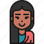 avatar, woman, female, person, hindu, user 