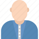 senior citizen, business man, male, human, user, profile, bald man, male avatar, avatar