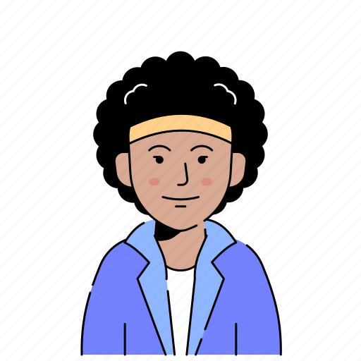 Avatar, afro, woman, sporty icon - Download on Iconfinder