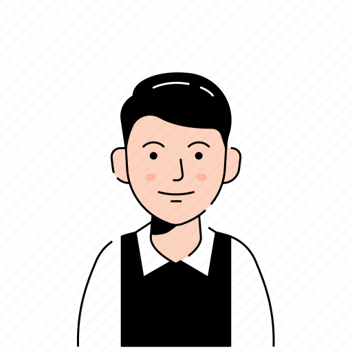 Avatar, waiter, man, male icon - Download on Iconfinder