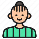 avatar, profile, man, user, boy, male, athlete, head, band