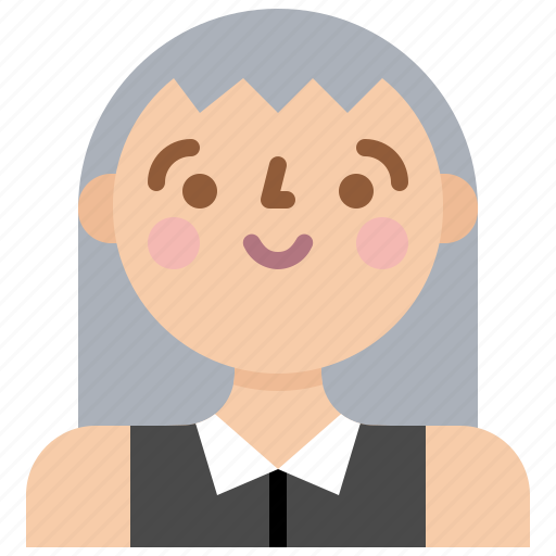 Female, girl, profile, woman icon - Download on Iconfinder