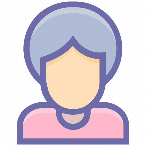 Adviser, avatar, grandmother, head, lady, old, people icon - Download on Iconfinder