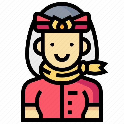Air, avatar, hostess, human, occupation, profession, woman icon - Download on Iconfinder