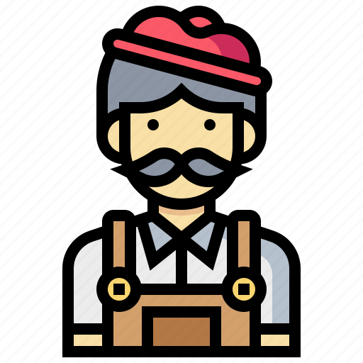 Avatar, human, man, occupation, painter, profession icon - Download on Iconfinder