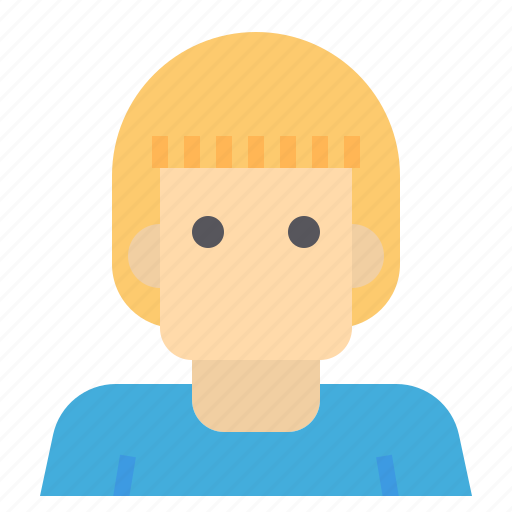 Avatar, hair, long, man, people, profile icon - Download on Iconfinder