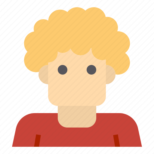 Avatar, curly, man, people, profile icon - Download on Iconfinder