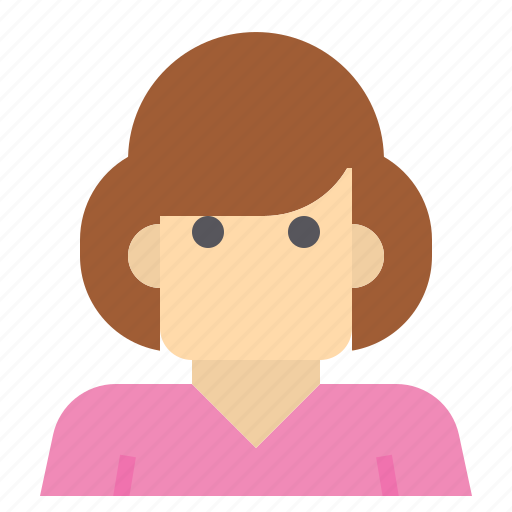 Avatar, curly, hair, people, profile, woman icon - Download on Iconfinder