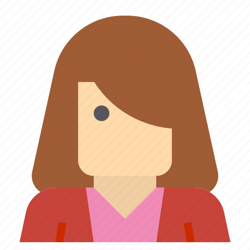 Avatar, hair, long, people, profile, woman icon - Download on Iconfinder
