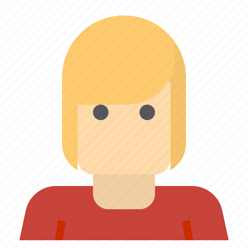 Avatar, hair, people, profile, short, woman icon - Download on Iconfinder