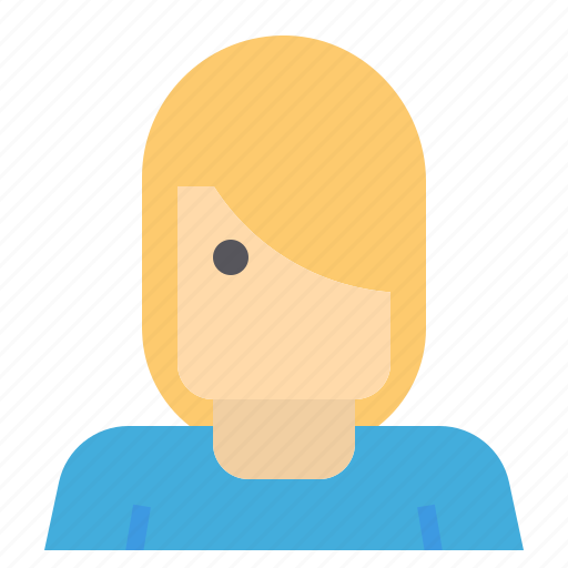 Avatar, hair, people, profile, short, woman icon - Download on Iconfinder