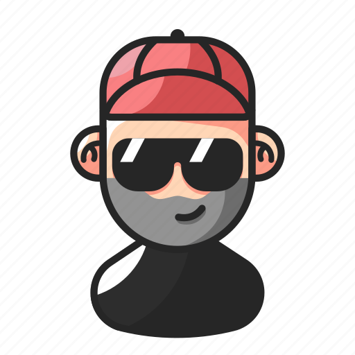 Avatar, hat, man, mysterious icon - Download on Iconfinder