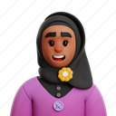 businesswoman, wearing, hijabscarf, islamic worker, worker, startup, business, company
