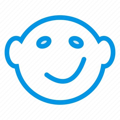 Baby, cartoon, cuteface, happyface, happysmiley, smiley, smiling icon - Download on Iconfinder