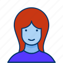 avatar, girl, user, woman