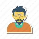 adult, avatar, man, person, profile, user, worker