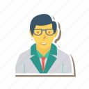 avatar, doctor, person, profile, staff, user, young