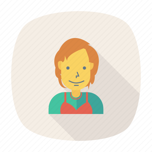 Business, female, person, profile, user, worker, young icon - Download on Iconfinder