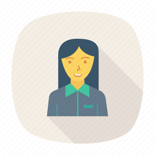 Avatar, girl, manager, person, profile, user, worker icon - Download on Iconfinder