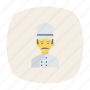 avatar, chef, cook, person, profile, user, worker