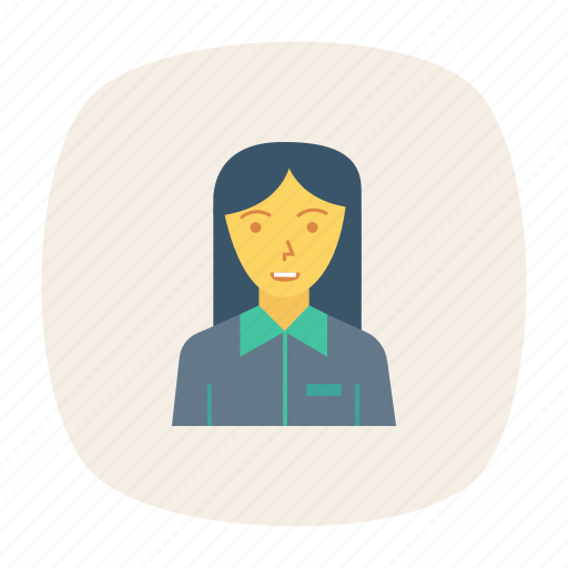 Avatar, girl, manager, person, profile, user, worker icon - Download on Iconfinder