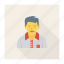 avatar, hotel, manager, person, profile, user, worker 