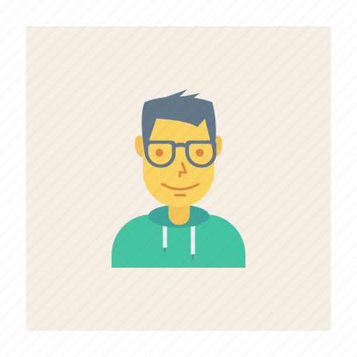 Avatar, business, glasses, person, profile, user, young icon - Download on Iconfinder