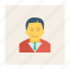 avatar, business, gental, man, person, profile, user 