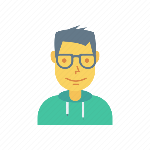 Avatar, business, glasses, person, profile, user, young icon - Download on Iconfinder