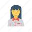 avatar, female, manager, person, profile, user, worker 
